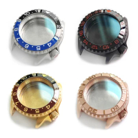 42mm Matte Watch Case For Seiko SKX007 SRPD51K1 SRPD65K1 7S26-0020 Mod Parts Sapphire Crystal Glass Caseback Crown Bezel Insert