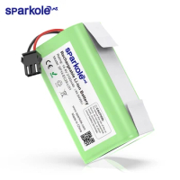 Rechargeable Battery Sparkole 3.1Ah Li-ion for N79S Deebot N79 Eufy RoboVac 11 11S Cecotec Conga Excellence 990 1090 Replacement