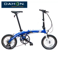 【DAHON 大行】AIR SPEED 16吋9速 鋁合金折疊單車/自行車/小折(兩輪磁吸收合可推行)