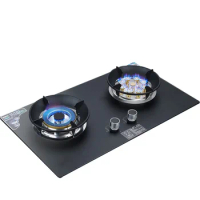 5.2KW Household Nine - Burner Gas Stove Double - Burner Embedded Natural Gas Stove Liquefied Gas Cooktop