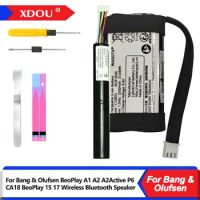 XDOU High Quality Battery For Bang &amp; Olufsen BeoPlay A1 A2 A2Active P6 CA18 BeoPlay 15 17 Wireless Bluetooth Speaker + Kit Tools