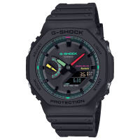 CASIO卡西歐 G-SHOCK GA-B2100MF-1A 螢光色彩鮮豔風格時尚腕錶 45.4mm