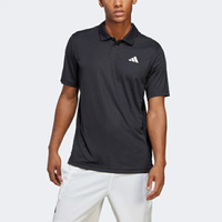 Adidas Club Polo [HS3278] 男 短袖上衣 POLO衫 運動 網球 休閒 吸濕 排汗 亞洲版 黑