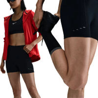 【NIKE 耐吉】As W Nk Df Swift Hr 4in Short 女款 黑色 瑜珈 緊身 短褲 HJ2259-010