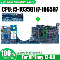 For HP Envy 13-BA Laptop Mainboard LA-J472P L94591-601 L57250-005 L94589-601 L98380-601 i5-1035G1 i7-1065G7 Notebook Motherboard