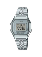CASIO นาฬิกาข้อมือ LA680WA-7DF สีเงิน