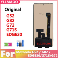 NEW AMOLED For Motorola Moto G52 G82 G71s G72 Edge30 LCD Touch Panel Screen Digitizer Assembly Replacement With Tools
