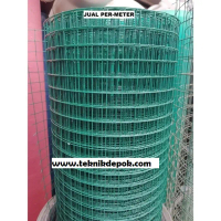 Kandang Ayam 90 cm x Lubang 1 inch ayakan hijau 25 mm Kawat Pagar