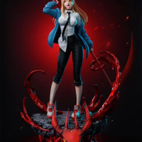 Cool R18 Studio Demon OF Blood Power Electric Chainsaaw Man GK Limited Edition Resin Handmade Statue Figure Model