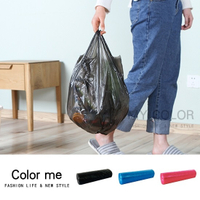 垃圾袋 塑膠袋 手提式 一次性 廚房 斷點式 居家 辦公室 手提式垃圾袋(5捲)【N365】color me 旗艦店