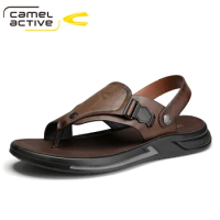 Camel Active Men Sandals Summer Leisure Beach Shoes New Outdoor Male Retro Comfortable Casual Sneakers