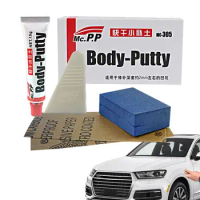 50g Auto Body Putty Non Toxic Gray Permanent Water Resistant Scratch Filler Long-lasting Auto Restore Tool Car Accesories
