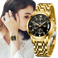 LIGE Women Watch Simple Business Quartz Watch Ladies Top Brand Luxury Female Wrist Watch Chronograph Girl Clock Relogio Feminino