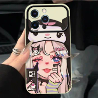 Cute Sanrio Kuromi Suitable for Apple Iphone 15/14 Case Girls' Xsmax/xr Phone Case