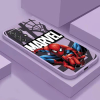 Marvel Spider Man Cartoon For Samsung Galaxy A70 A51 A50 A42 A41 A35 A31 A20 A20S A14 A12 A11 A10 A03 A02 A01 Core Phone Case