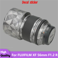 For FUJIFILM XF 56mm F1.2 R Lens Sticker Protective Skin Decal Vinyl Wrap Film Anti-Scratch Protector Coat XF56 F1.2R