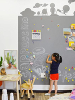 定制磁性黑板牆貼家用磁力黑板牆 家用兒童環保多色造型塗鴉 樂活生活館 夏洛特居家名品
