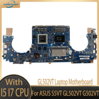 Mainboard For ASUS S5VT GL502VT G502VT Laptop Motherboard I5-6300HQ I7-6700HQ GTX970M/3G 8GB-RAM MAIN BOARD TEST OK