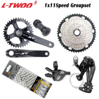 LTWOO 1x11 Speed AX11 MTB Bike Shifter Derailleurs With VG Chain Crankset Flywheel 42T 46T 50T 52T Cassette For HG 11V Groupset