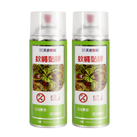 【JoyLife】嚴選 台灣製草本香氣噴式蚊蠅黏膠450ml x2罐(捕蚊蟲噴劑/誘捕昆蟲/黏果蠅蒼蠅蚊子)
