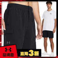 【UNDER ARMOUR】男 Stretch Woven Cargo 短褲_1383022-001