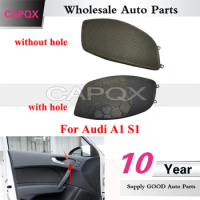 CAPQX For Audi A1 S1 2011-2018 Door Speaker Cover Trim Panel Cover Car Door Horn Baffle