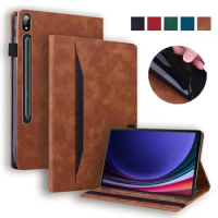 For Samsung Galaxy Tab S9 Ultra Case 14.6 inch Fashion Wallet Stand Cover For Funda Galaxy Tab S9 Ultra S9 Plus Tab S9 Case Capa