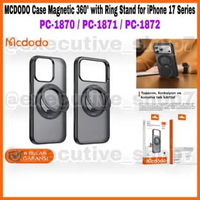 MCDODO Case Magnetic 360° with Ring Stand for Ip 17 Series - PC-1870 / PC-1871 / PC-1872 PC-1872 - I