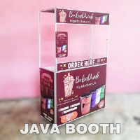 Booth Portable Alumunium Pakai Atap JB LV