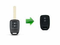 大禾自動車 汽車鑰匙 矽膠套 適用 HONDA 本田 2鍵 直柄鑰匙用