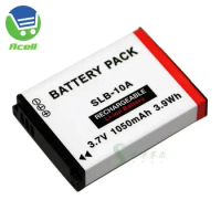 SLB-10A FJ-SLB-10A Battery for MEDION LIFE S47015 MD87005 S47018 MD87205 WiFi Action Camera