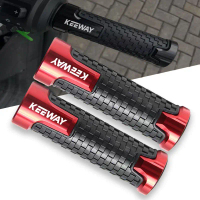 ที่จับแฮนด์จักรยานไฟฟ้า กันลื่น CNC ที่จับบาร์มือ สำหรับ Keeway Hurricane 50, Vieste 300, Zahara RKR