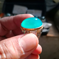 Batu Bacan Bluish Grend Medium - Dimensi 24x18x11, Inspiratif & Mendukung, Cocok untuk Koleksi Anda
