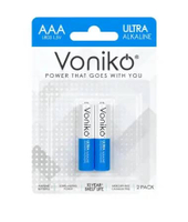 Baterai VONIKO AAA LR03 1.5V ULTRA ALKALINE Awet dan Tahan Lama ( 2pcs )