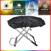101*49*25cm Grill Cover For Weber 9010001 Traveler Portable Gas Grill 210D Heavy Duty Waterproof BBQ Cover Cooking Garden Cloth
