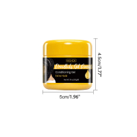 EELHOE Lilin Rambut Gel Gimbal Tahan Lama Anti Rambut Rontok Pelembab Lilin Rambut Gel Penata Rambut