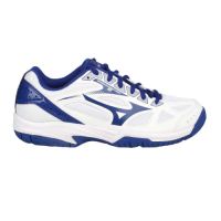 MIZUNO CYCLONE SPEED 2 男女排球鞋-訓練 美津濃 低筒 V1GA198019 白白藍