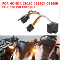Motorcycle Turn Signal Flasher Light Switch Double Flash Function Flasher Module FOR HONDA CB190 CB190X CB190r CBF190 CBF190R