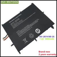 Laptop Battery NV-2874180-2S for JUMPER TH133K-MY TH140A 30154200P HW-38155158 2310 Ezbook X4 NB133 7.6V 4cell 38Wh Wholesale