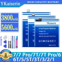 YKaiserin Battery For OnePlus 7 7T Pro 6 6T 5 5T 3T 3 2 1 For OnePlus 1+ 7/7T Pro/6/6T/5/5T/3T/3/2/1 OnePlus7 OnePlus6 OnePlus5