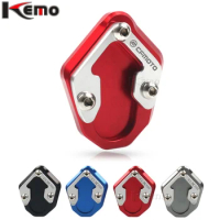 For CFMOTO CLX700 CLX 700 700CLX New Motorcycle Accessories CNC Aluminum Kickstand Enlarge Plate Pad Side Stand Motorbike