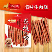 [3包組] KNEIS凱尼斯 炙燒の味 112美味牛肉條 180g±5% 寵物零食 零嘴 點心