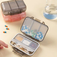 Pill Box 7 Days Pill Vitamin Organizer Case Waterproof Pillbox Medicine Splitters Tablet Storage Jewelry Compartment Box 약통