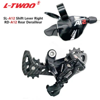 LTWOO AT12 1x12 Speed Mountain Bike Carbon Groupset Trigger Right Shifter Lever Rear Derailleur 52T Cassette For Shimano SRAM