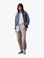 Calvin Klein Calvin Klein - Monogram logo French terry jogger pants