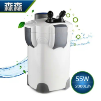 sunsun HW-304B canister external filter, 2000L/H, 9w UV inside