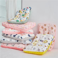 Soft Gauze Baby Pillow Comfortable Doudou velvet pillow For Newborns Baby Sleep Headrest Breathable Infant Kids Pillow
