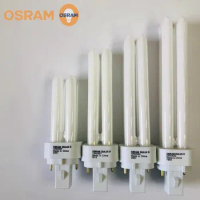 2pcs OSRAM DULUX D 13W/827/840/865 2 pins Lamp Tube D/D Compact Fluorescent 2P Bulb LUMILUX G24d-1