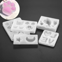 1Pcs Letter Cat Shell Jewelry Silicone Casting Molds Sets Mixed Style UV Epoxy Resin Molds For DIY Jewelry Making Findings Kits