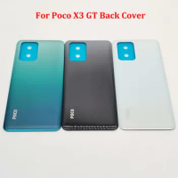 For Xiaomi Mi Poco X3 GT Back Battery Cover Door Rear Housing Cover Replacement For POCO X3 GT Phone Case + Adhesive Sticker